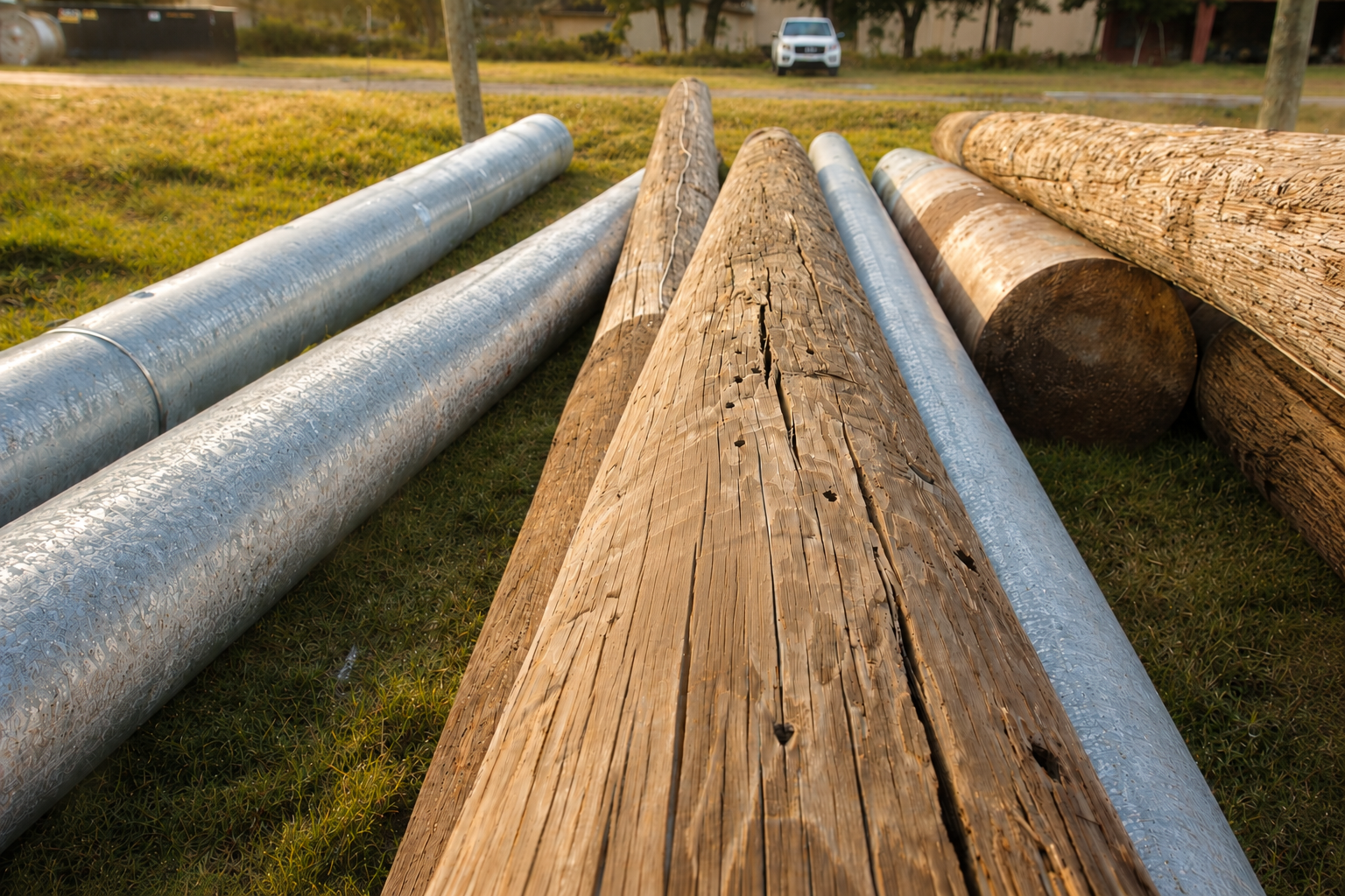Wooden vs Steel Posts: Which Is Better?