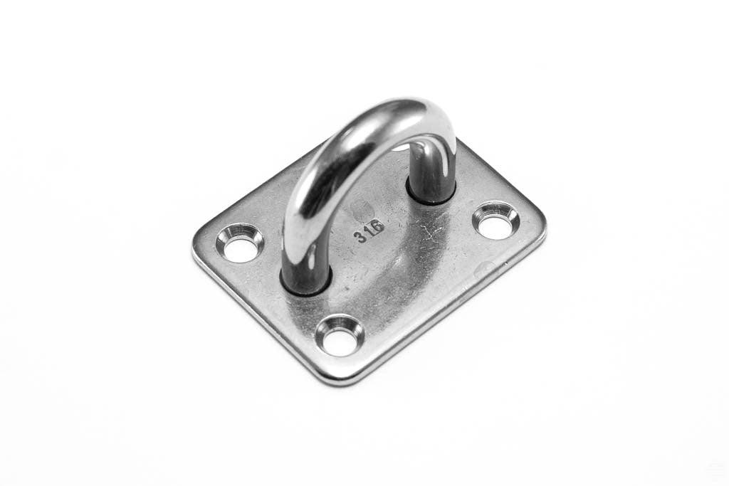 Square Eye Plate SS 316-10mm