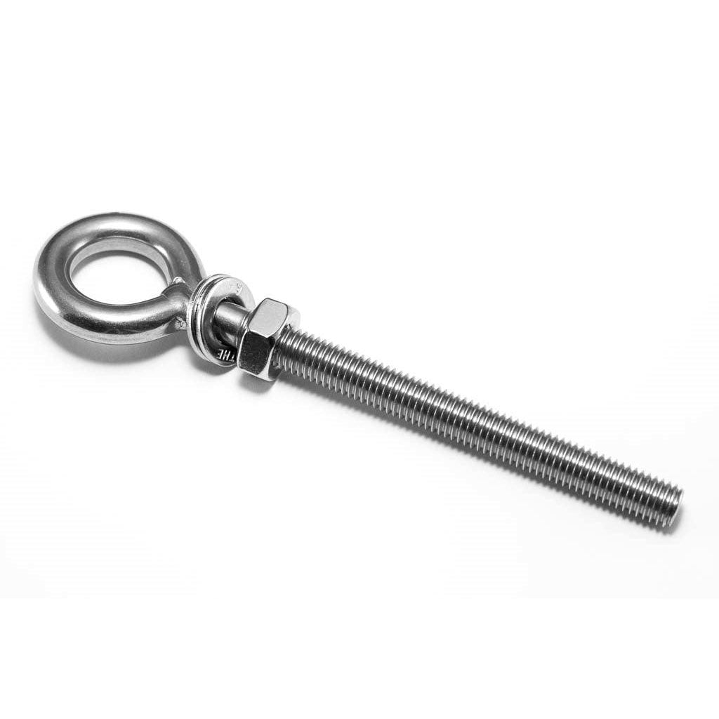 Eyebolt Double Nut / Washer SS 316-10x120mm