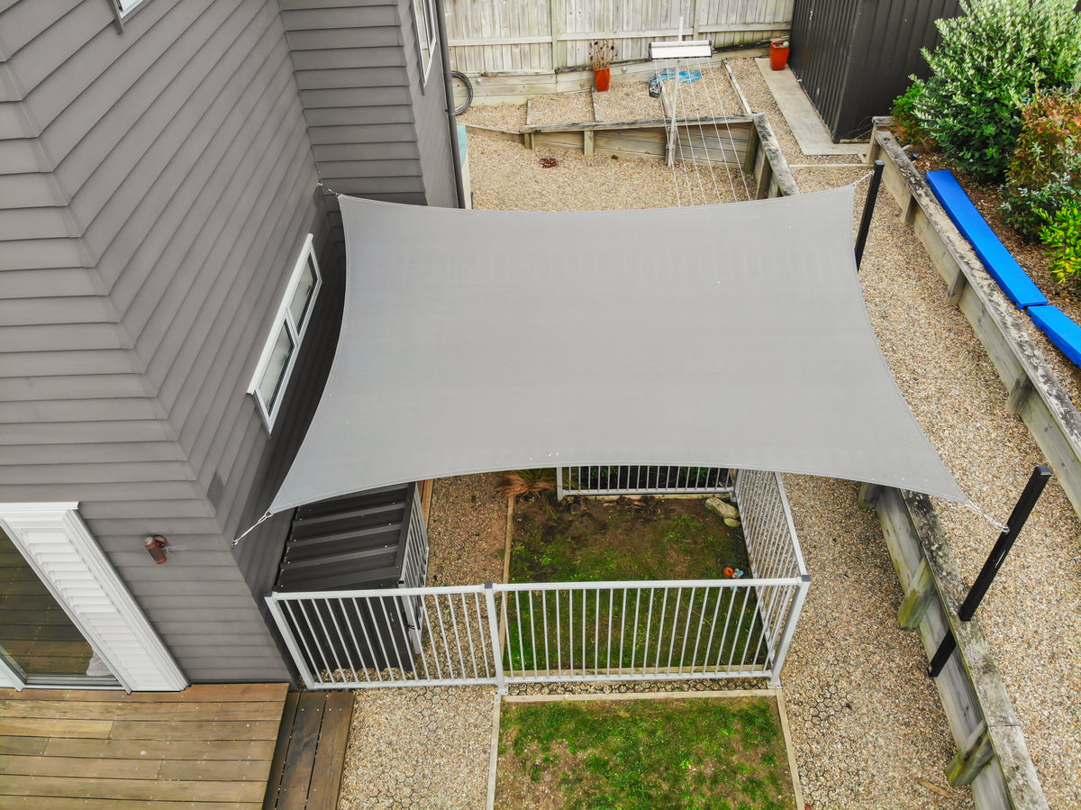 Rectangular Sail Rectangular Shade Sail | Premium Quality Outdoor Shade | ShadeSpace ...