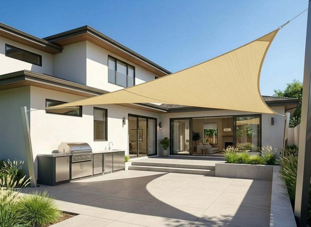 Equilateral Triangle Shade Sail