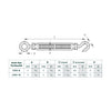 Turnbuckle Hook-Eye (Frame Type) SS 316-10mm