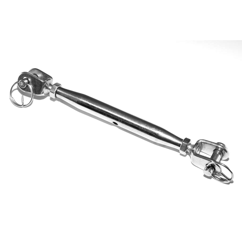 Pipe Turnbuckle Jaw-Jaw SS 316-12mm
