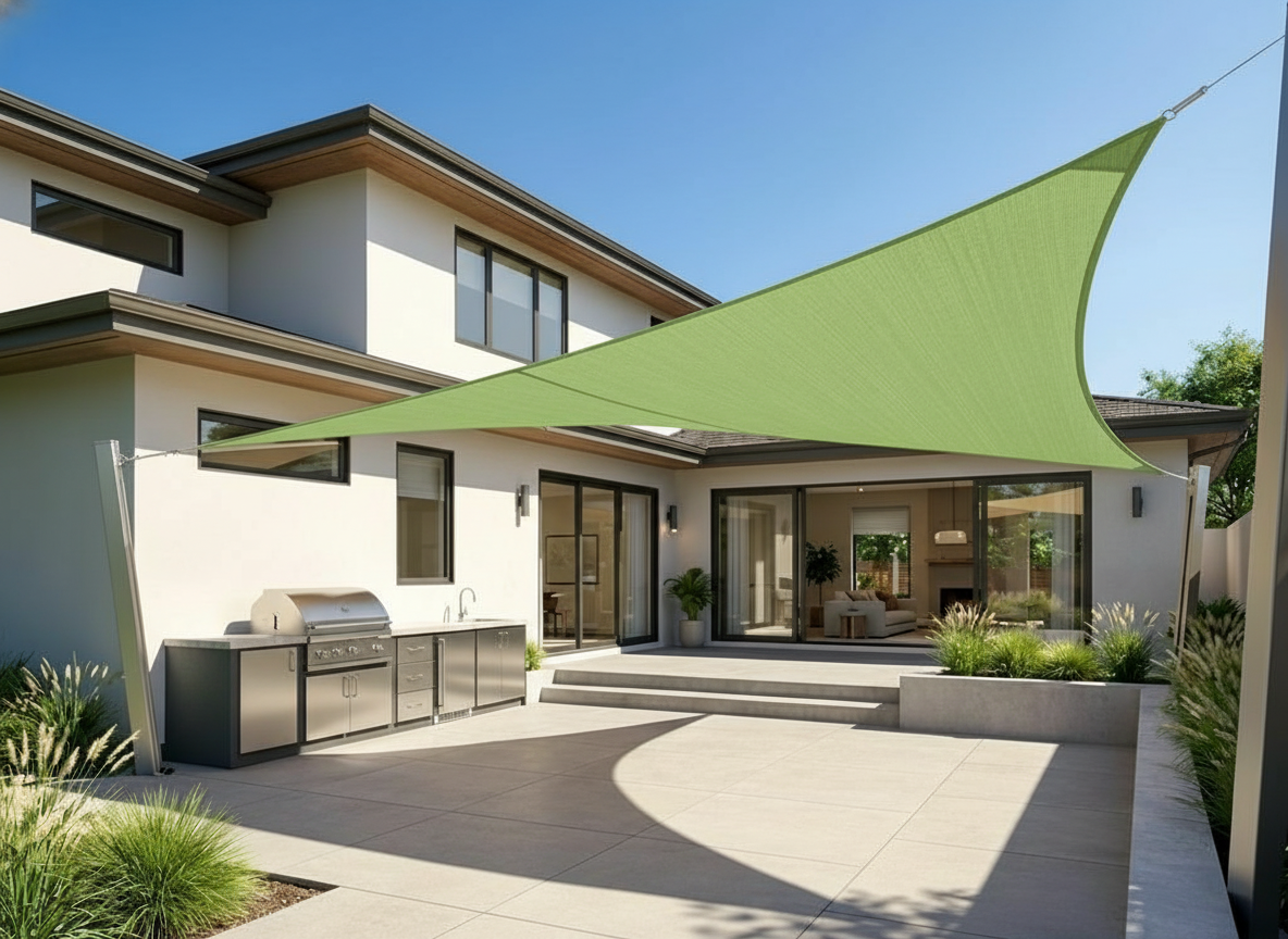 Equilateral Triangle Shade Sail