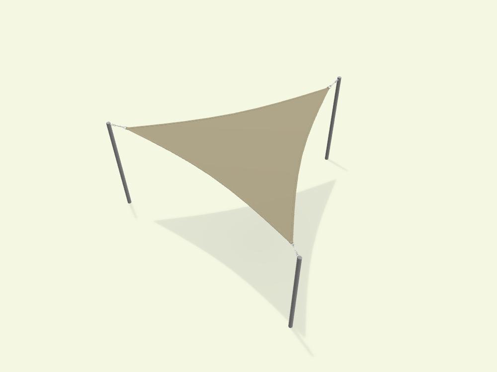 Equilateral Triangle Shade Sail - Custom Design Ref: 3GC6Q3