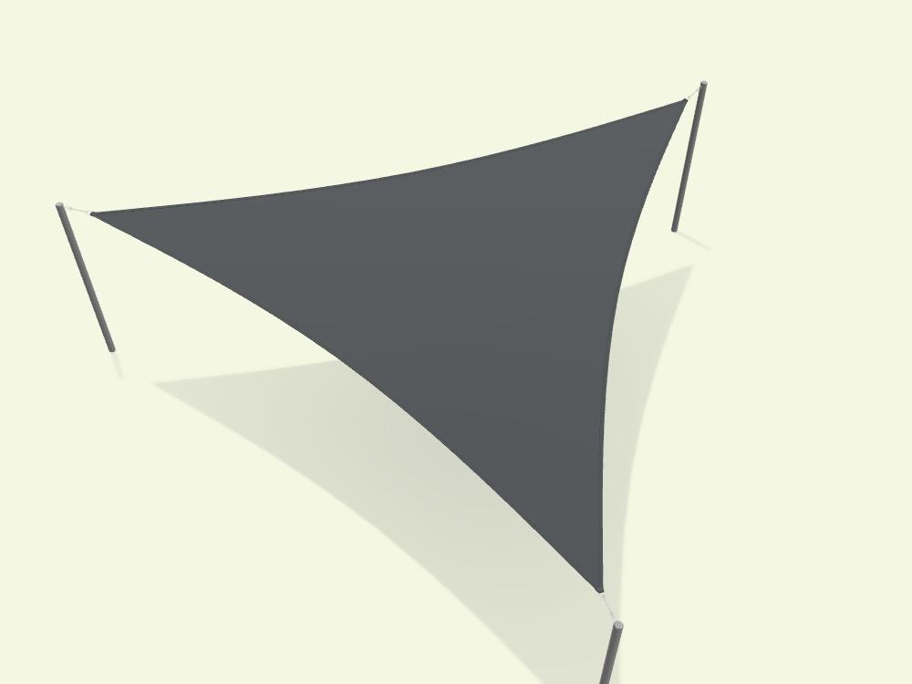 Equilateral Triangle Shade Sail - Custom Design Ref: 3NGJPW