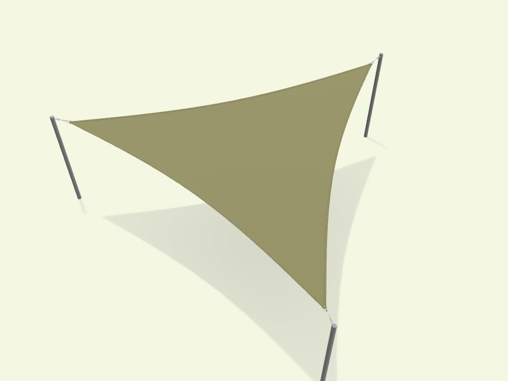 Equilateral Triangle Shade Sail - Custom Design Ref: FQI5BC