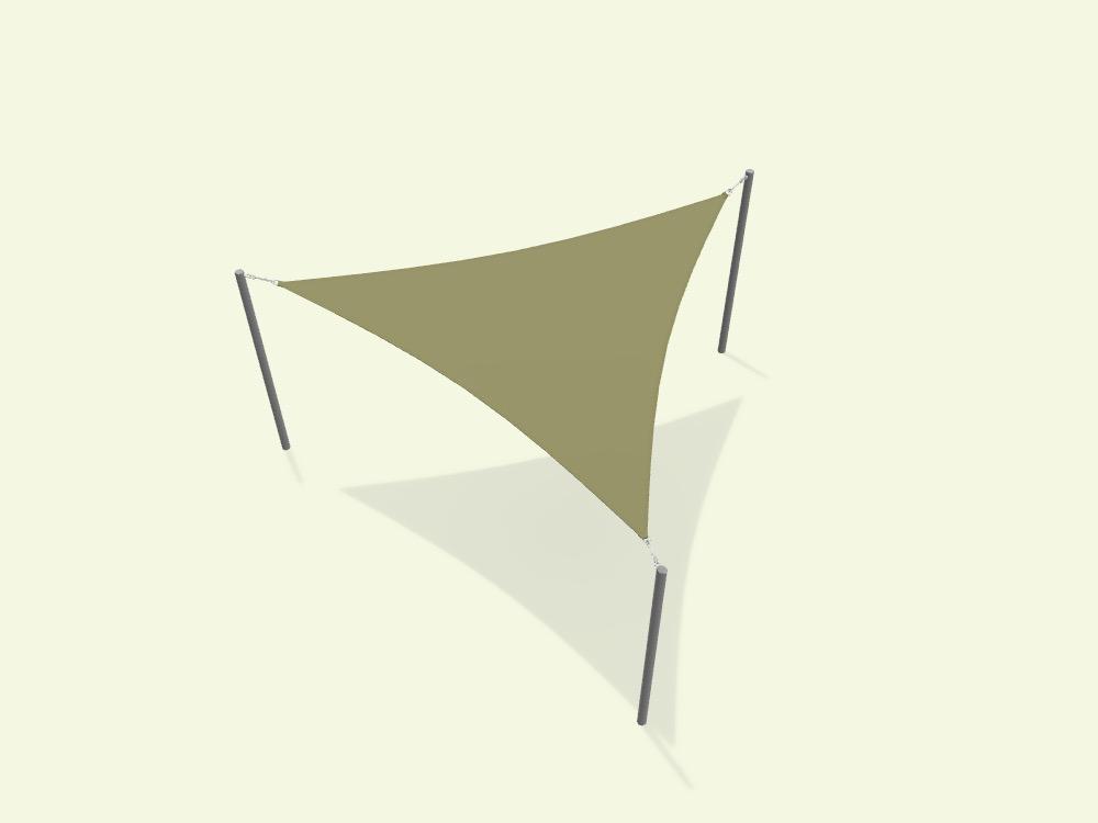 Equilateral Triangle Shade Sail - Custom Design Ref: RWB7IY