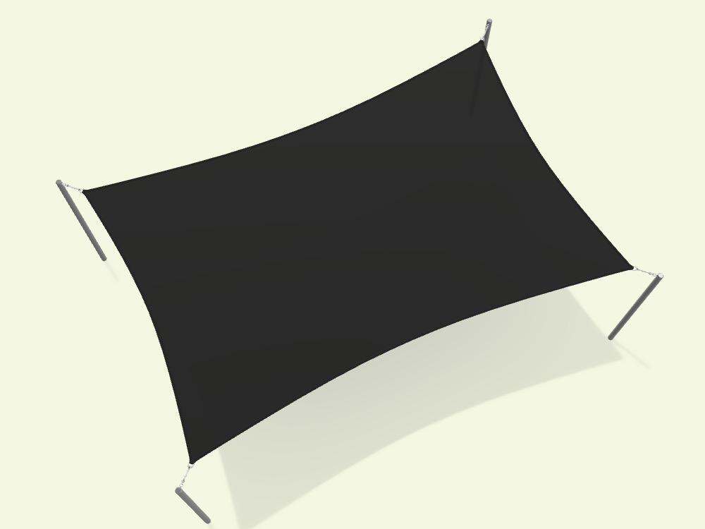 Rectangular Shade Sail - Custom Design Ref: 51ARBE