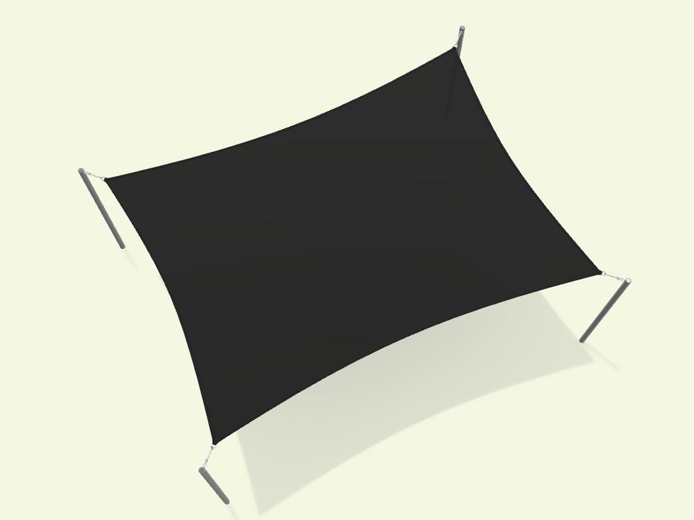 Rectangular Shade Sail - Custom Design Ref: LDN5TW