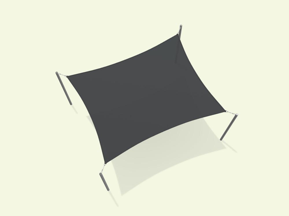 Rectangular Shade Sail - Custom Design Ref: M2PEM6