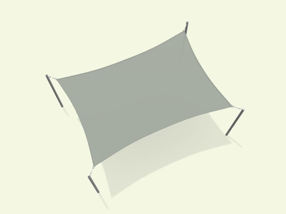 Rectangular Shade Sail - Custom Design Ref: P6IIMK