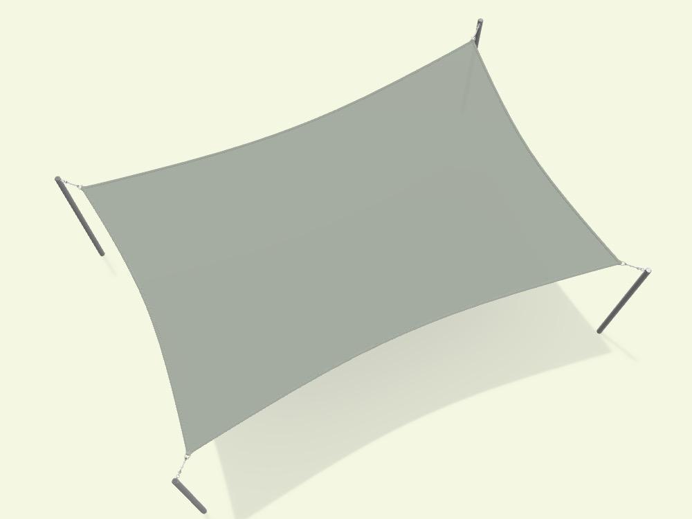 Rectangular Shade Sail - Custom Design Ref: QUC4SK