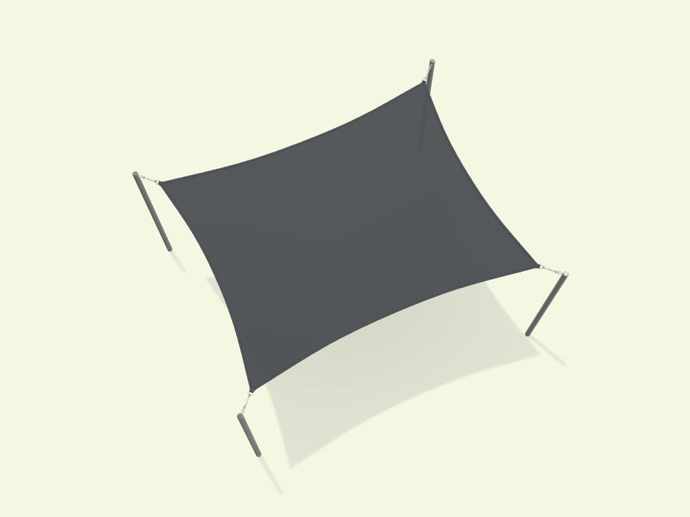 Rectangular Shade Sail - Custom Design Ref: TQVMUF