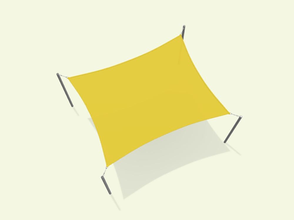 Rectangular Shade Sail - Custom Design Ref: V6Q2GR