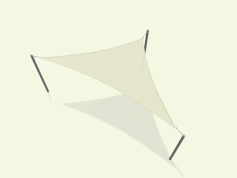 Right Angle Triangle Shade Sail - Custom Design Ref: 5DKWG5