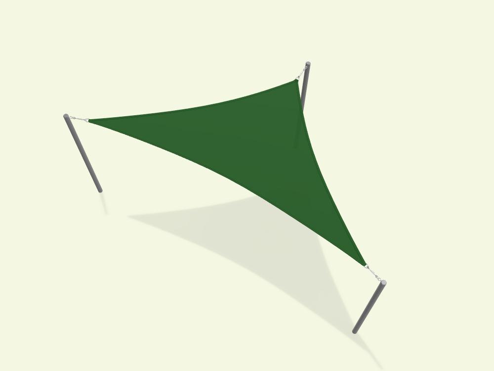 Right Angle Triangle Shade Sail - Custom Design Ref: 6UBEER