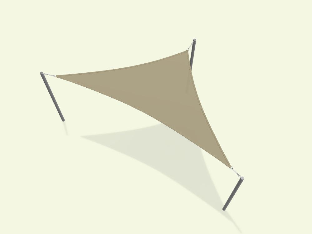 Right Angle Triangle Shade Sail - Custom Design Ref: 8T3QWS