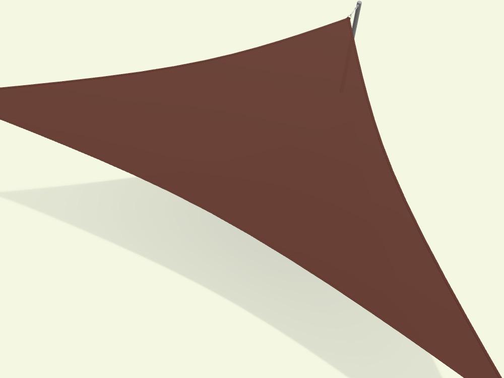 Right Angle Triangle Shade Sail - Custom Design Ref: AXUTXT