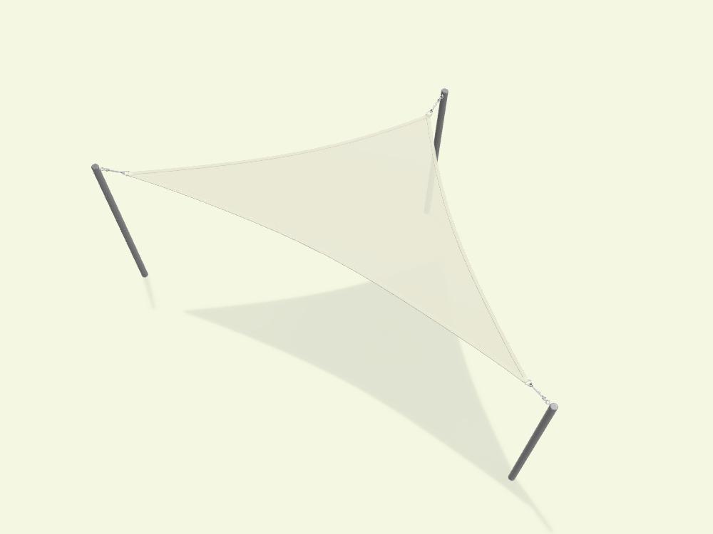 Right Angle Triangle Shade Sail - Custom Design Ref: LU6RK2