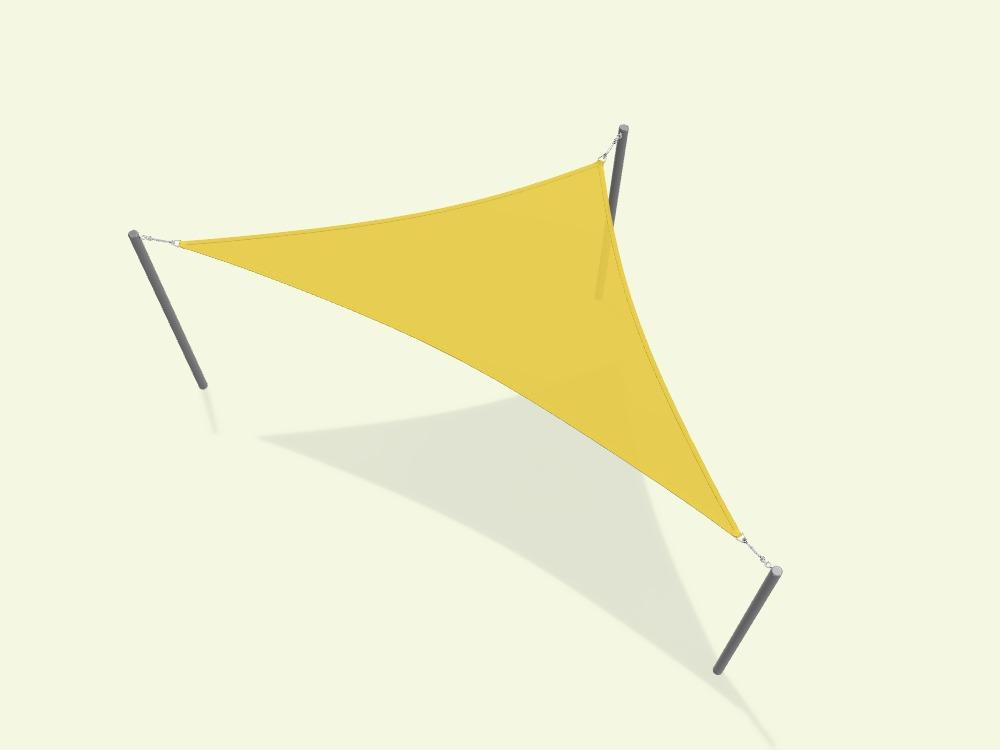 Right Angle Triangle Shade Sail - Custom Design Ref: PGJYOU