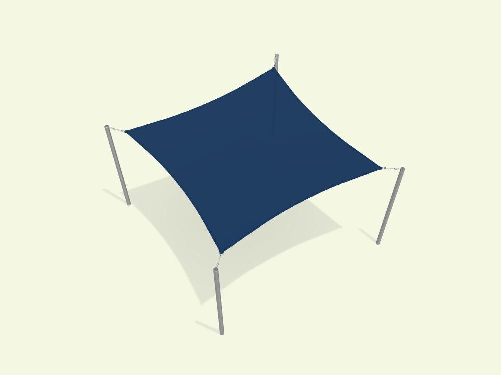 Square Shade Sail - Custom Design Ref: GEEZXE