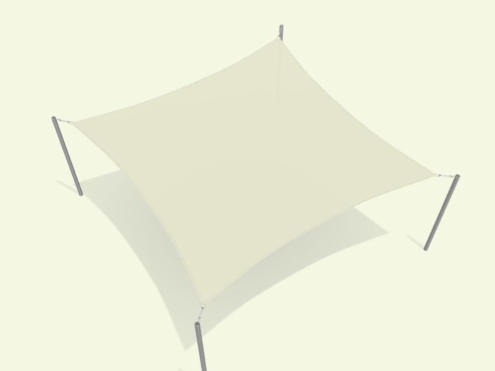 Square Shade Sail - Custom Design Ref: YRCP94