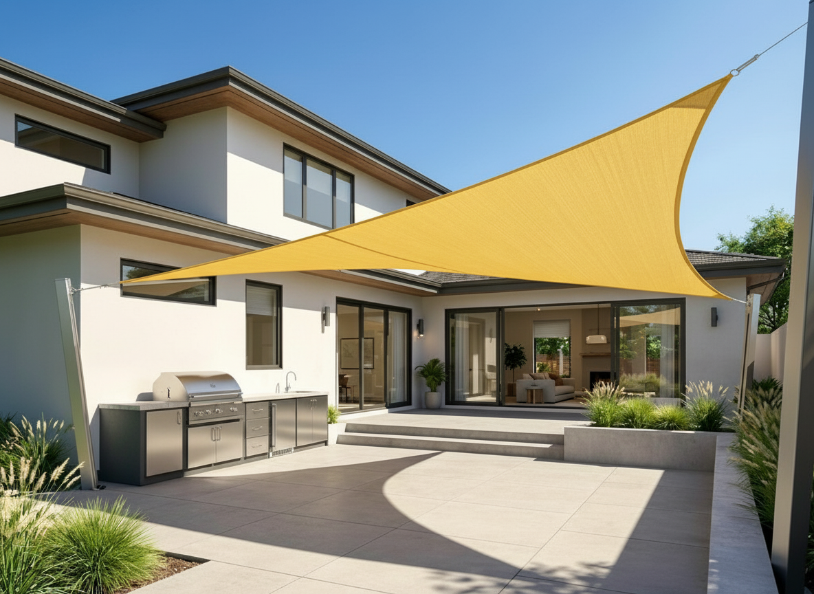 Equilateral Triangle Shade Sail