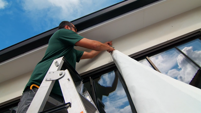 How To: Install a Webbing Edge Shade Sail