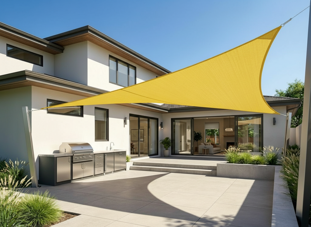 Equilateral Triangle Shade Sail