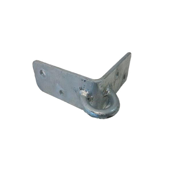 Galvanised Eyeplate-External Corner mount-100x100mm