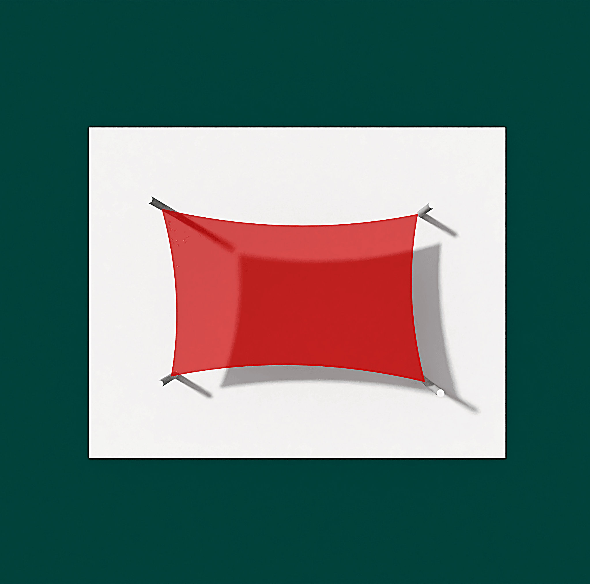 Rectangular Shade Sail - Shade Space