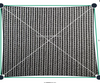 Custom Monotec 370 Shade Sail - Titanium - 4 Corner - Technical Drawing